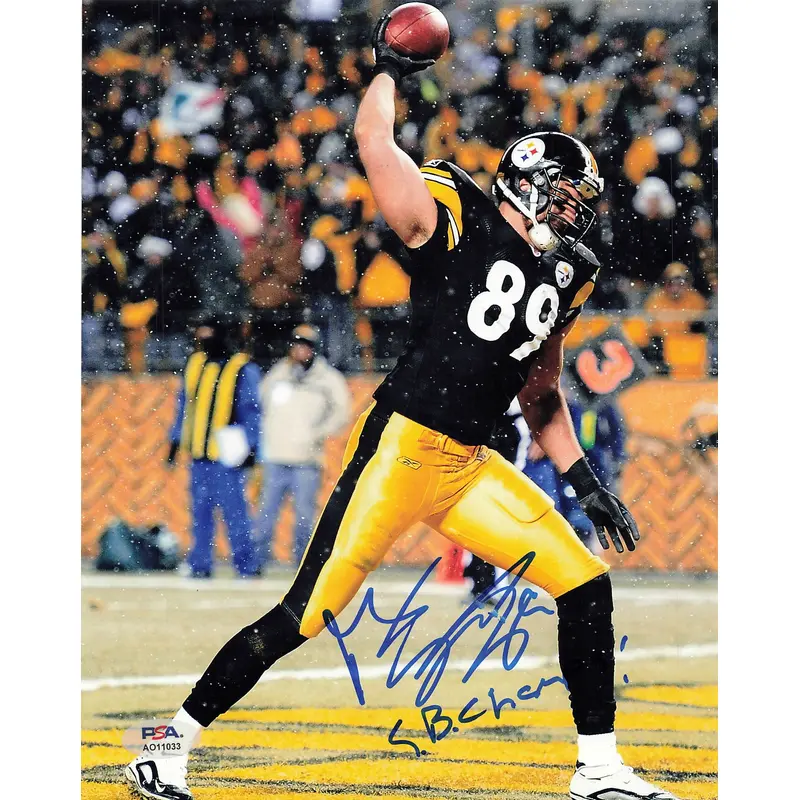 Matt Spaeth signed 8x10 photo PSA/DNA Steelers Autographed
