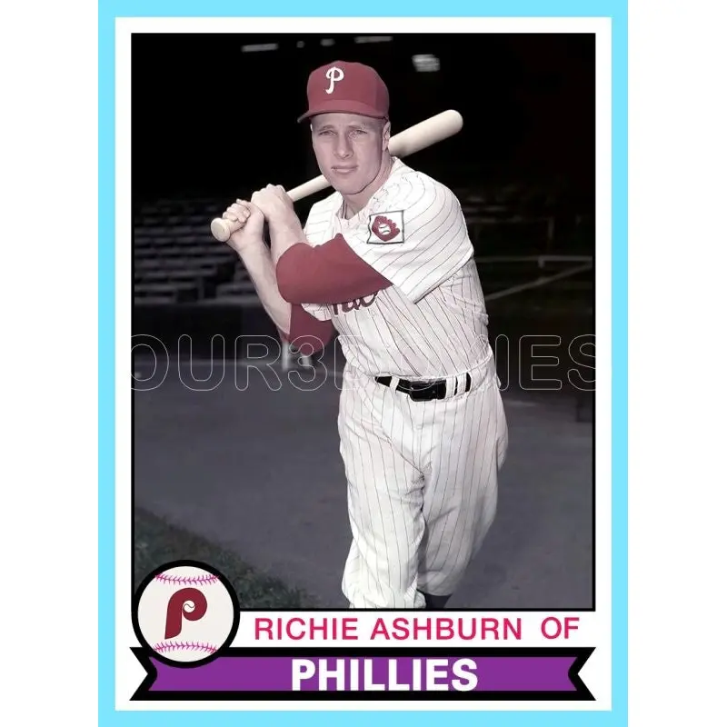 Richie Ashburn 1979 Topps Custom Card - 4913