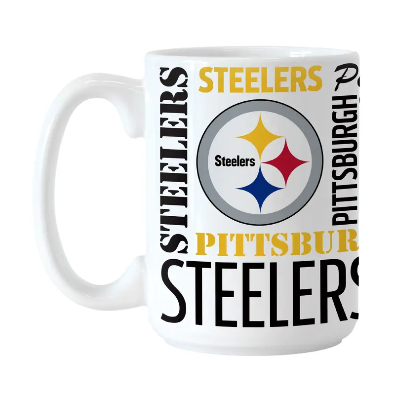 Pittsburgh Steelers 15oz Spirit Sublimated Mug