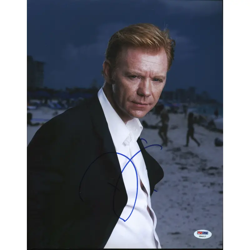 David Caruso CSI Miami Authentic Signed 11x14 Photo Autographed PSA/DNA #Y84017