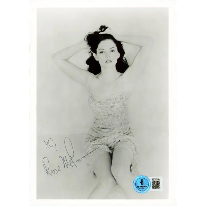 Rose McGowan Charmed "XO" Authentic Signed 5x7 Photo Autographed BAS #BS29280
