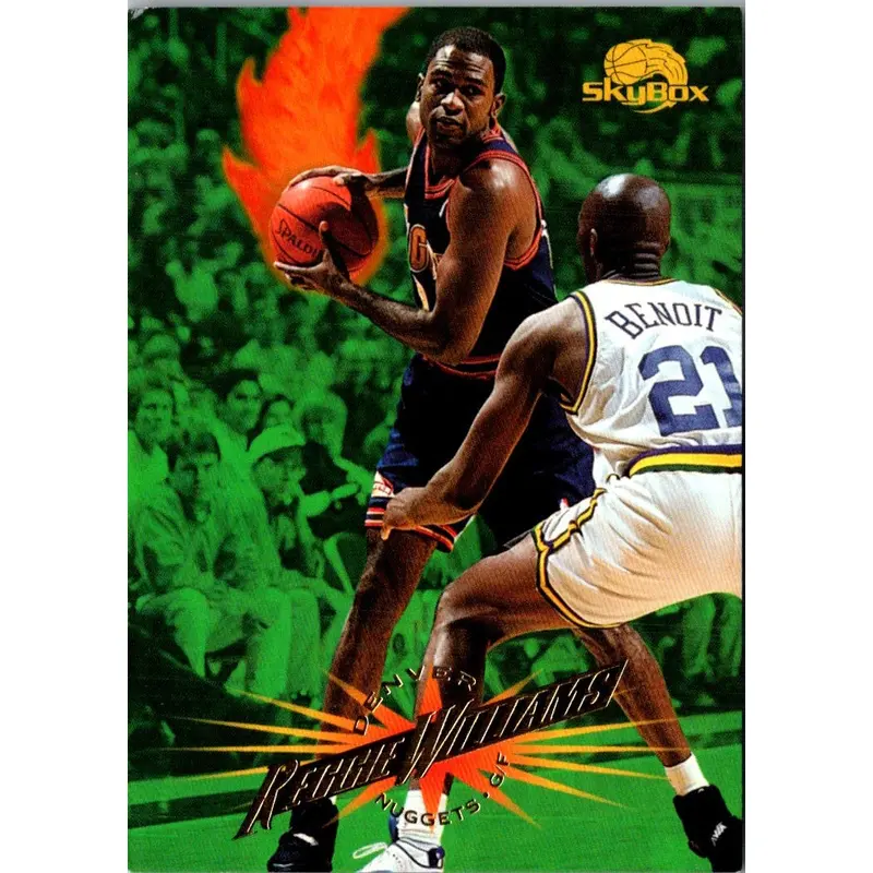 1996 SkyBox Johnny Newman #168