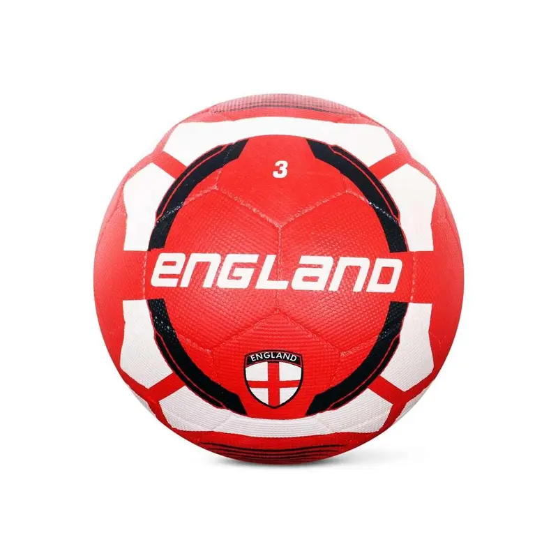VECTOR X England Rubber moulded Football -(Pack of 1, Red, White) | Kibi Sports