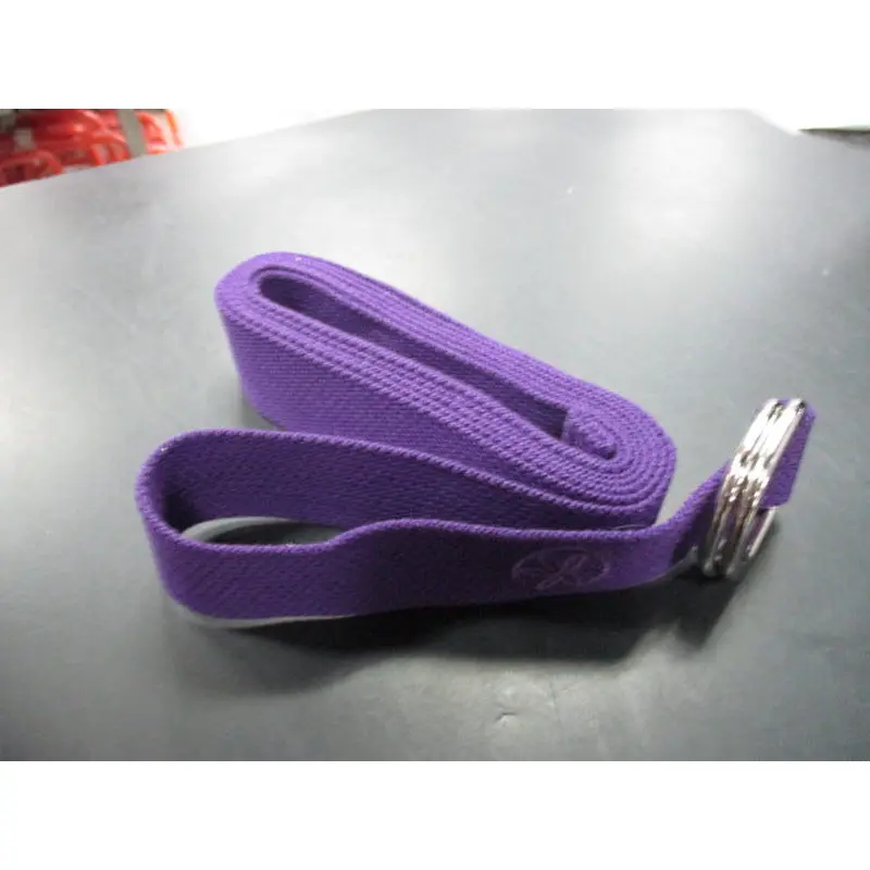Used Gaiam Purple Yoga Strap