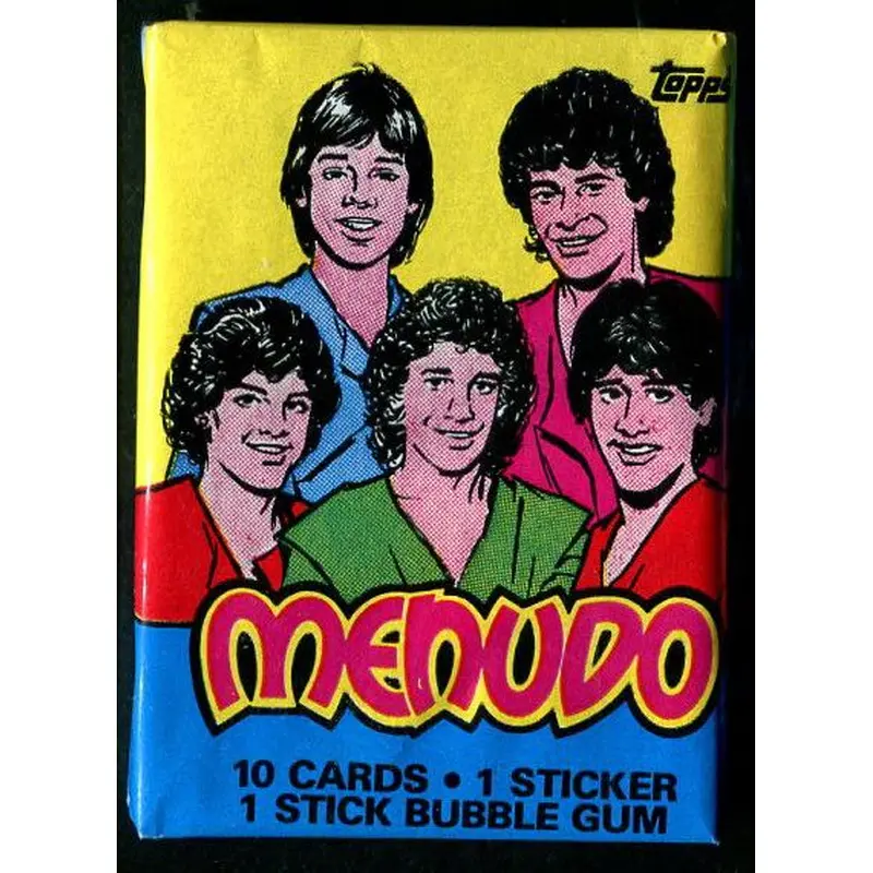 1983 Topps Menudo Unopened Wax Pack
