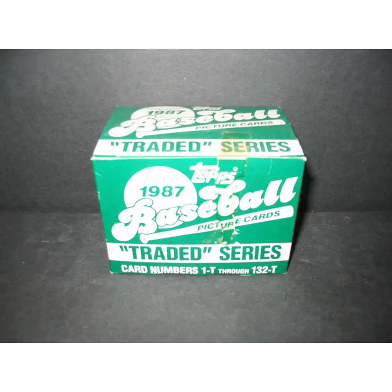 1987 Topps Baseball Traded Factory Set