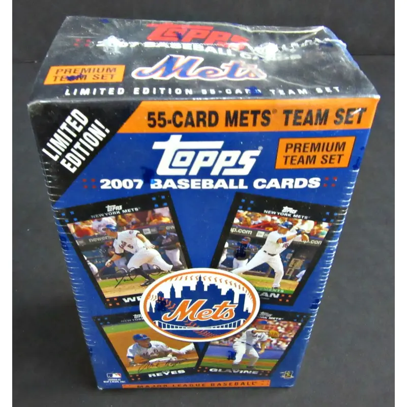 2007 Topps Baseball New York Mets Team Set (55)