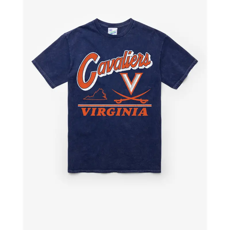 VIRGINIA CAVALIERS FLY BY VINTAGE '47 TUBULAR TEE