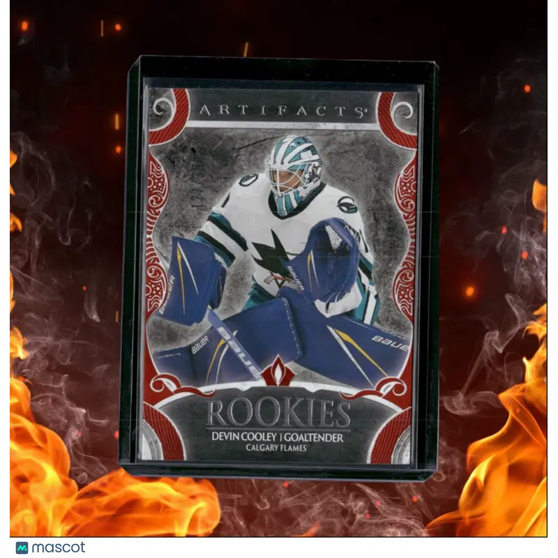 2024-25 Upper Deck Artifacts Devin Cooley Ruby Rookie 127/399 #186