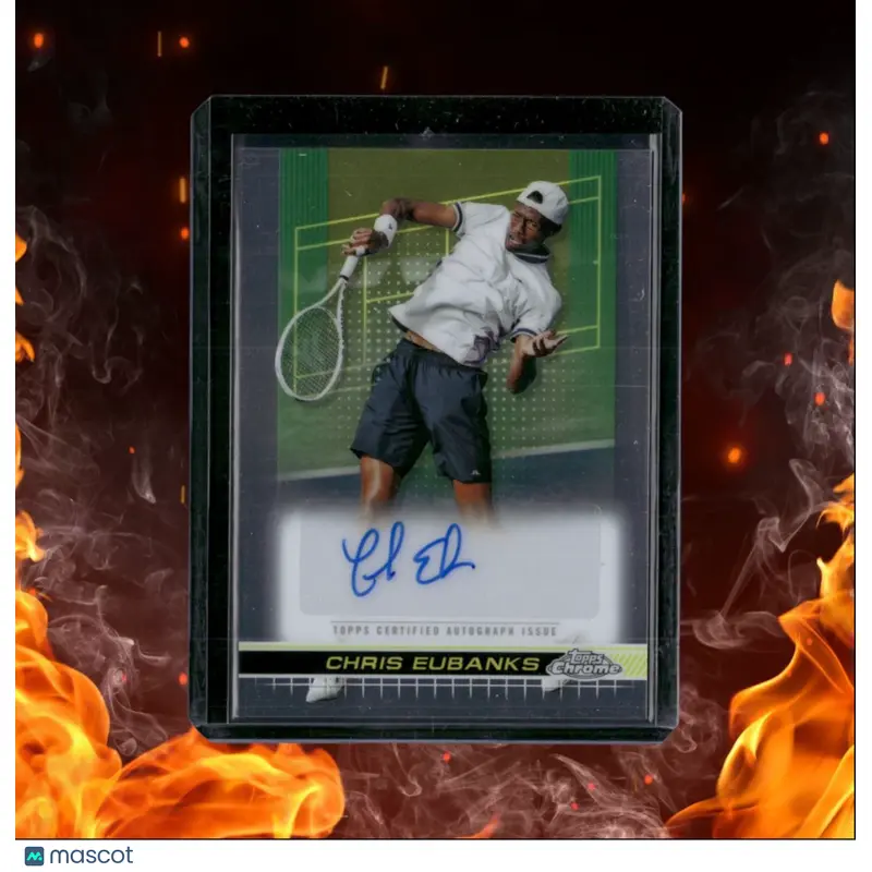 2024 Topps Chrome Tennis Chris Eubanks Auto #TCA-CES