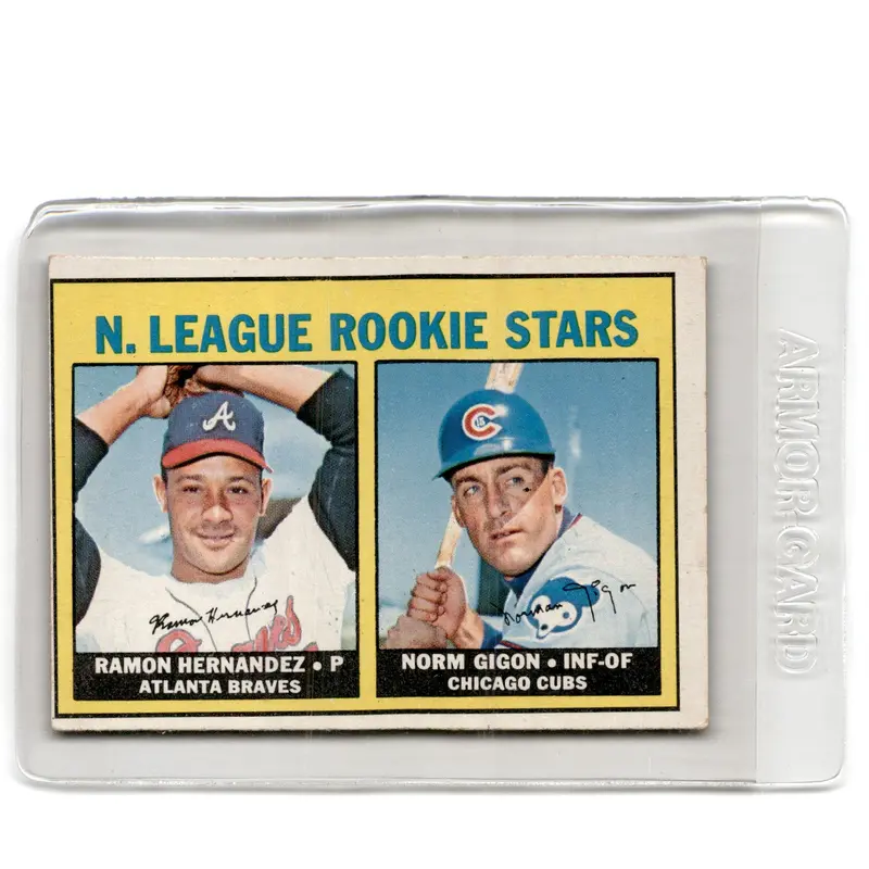1967 Topps Ramon Hernandez/Norm Gigon #576 Rookie VG-EX