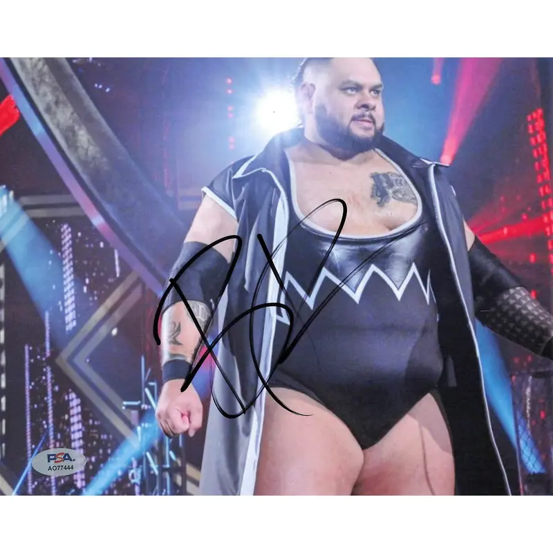 Bronson Reed signed 8x10 photo PSA/DNA WWE Autographed