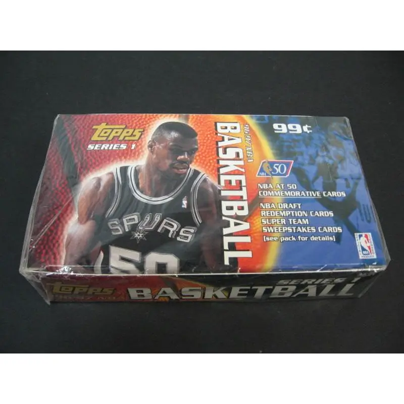 1996/97 Topps Basketball Series 1 Box (Retail 99 Cents)
