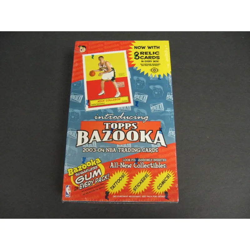 2003/04 Topps Bazooka Basketball Box (Hobby)