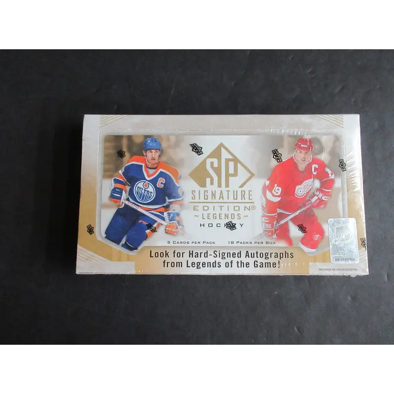 2020/21 Upper Deck SP Signature Edition Legends Hockey Box (Hobby) (18/5)