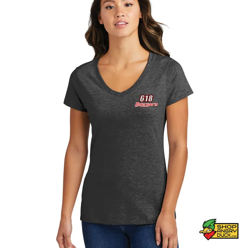 618 Motorsports Pro Stock Ladies V-Neck T-Shirt
