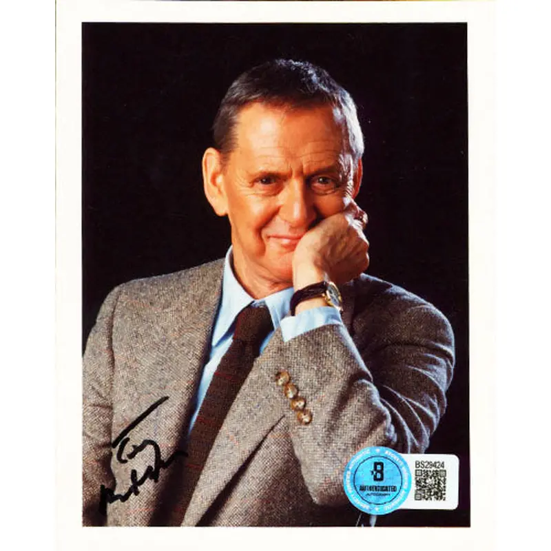 Tony Randall The Odd Couple Authentic Signed 4x5 Photo Autographed BAS #BS29424