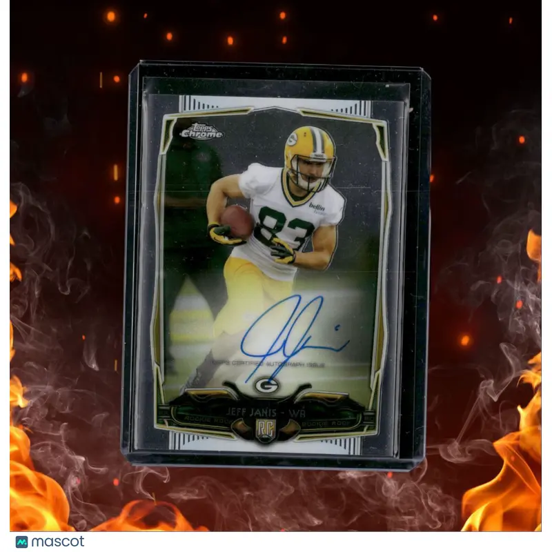 2014 Topps Chrome Jeff Janis Rookie Auto #192