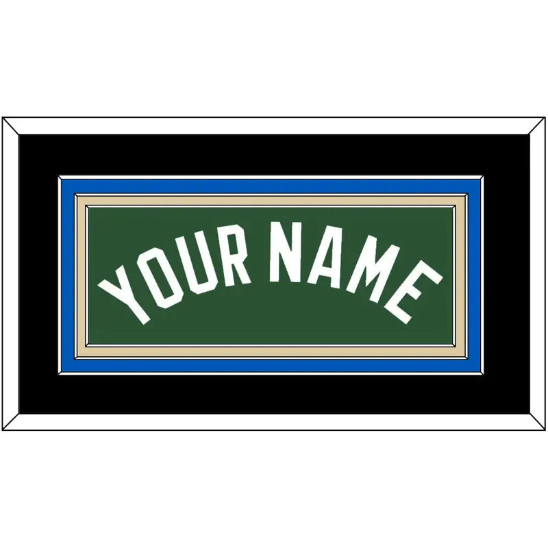 Milwaukee Name - Green Icon - Triple Mat 2