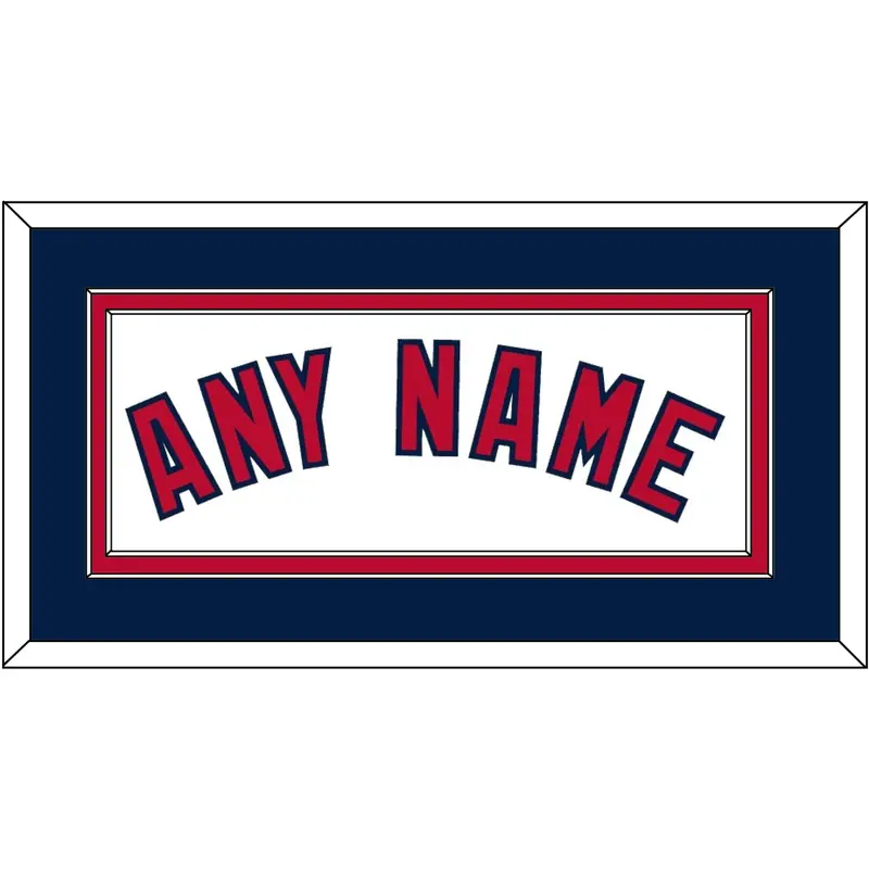 Washington Name - Home White - Double Mat 4