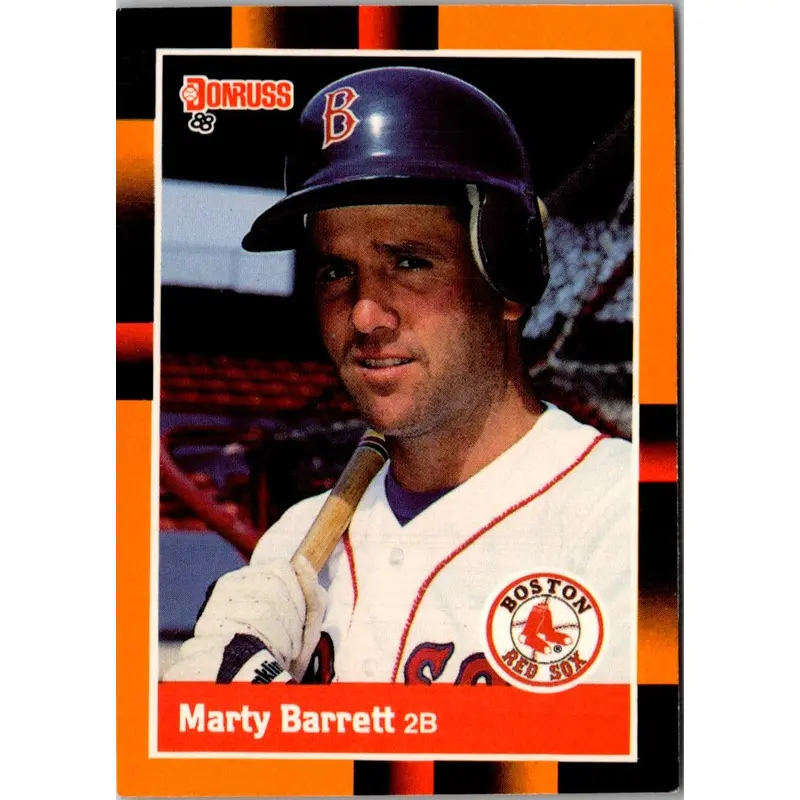 1988 Donruss Baseball's Best Marty Barrett #9