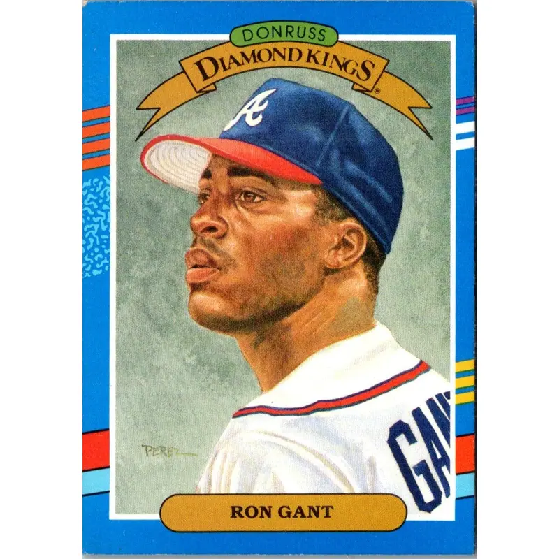 1991 Donruss Super Diamond Kings Ron Gant #10