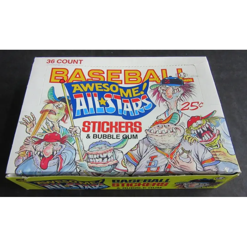 1988 Donruss Leaf Awesome All Stars Baseball Unopened Box