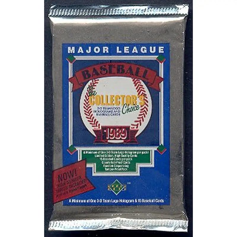 1989 Upper Deck Baseball High Series Unopened Pack
