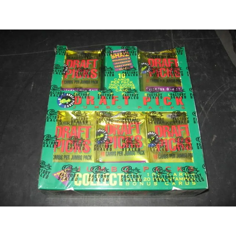 1992/93 Classic Draft Picks Basketball Jumbo Box