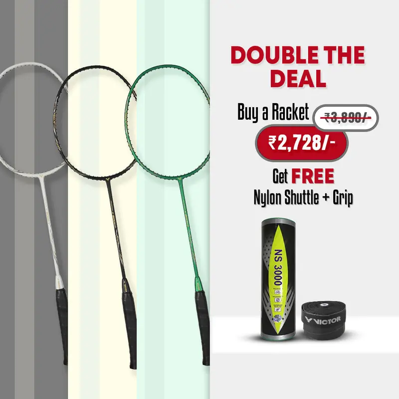 Jetspeed JS-800HT Strung Badminton Racket - 4U/G5 Vector | Kibi Sports