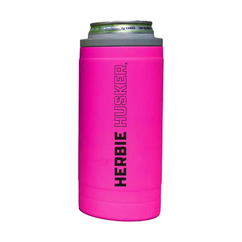 Nebraska 12oz Electric Stacked Soft Touch Slim Coolie