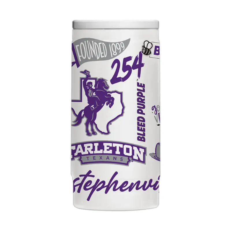 Tareleton State 12oz Native Powdercoat SlimCan Coolie