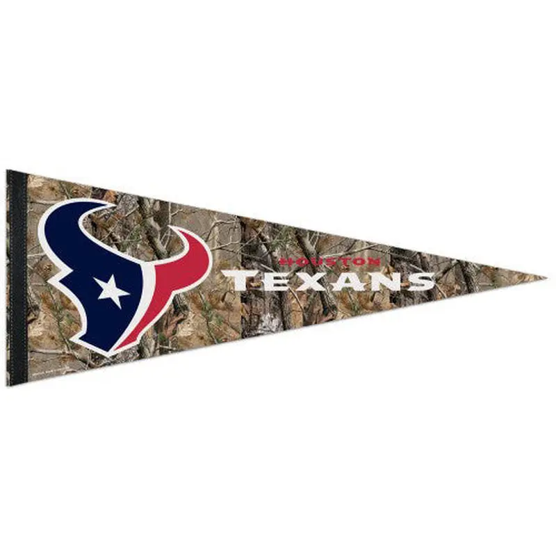 Houston Texans "Backwoods" Premium Felt Pennant - Wincraft Inc.