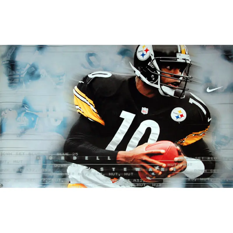 Kordell Stewart "Slash" Pittsburgh Steelers Poster - Nike Inc. 1999