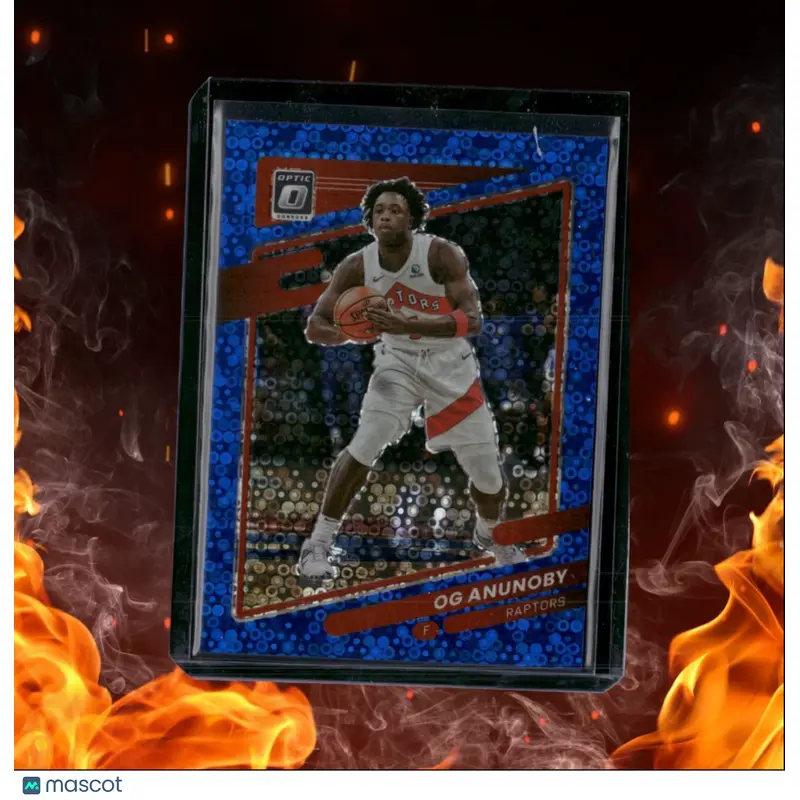 2021-22 Donruss Optic OG Anunoby Fast Break Blue Blue Prizm 09/50 #119