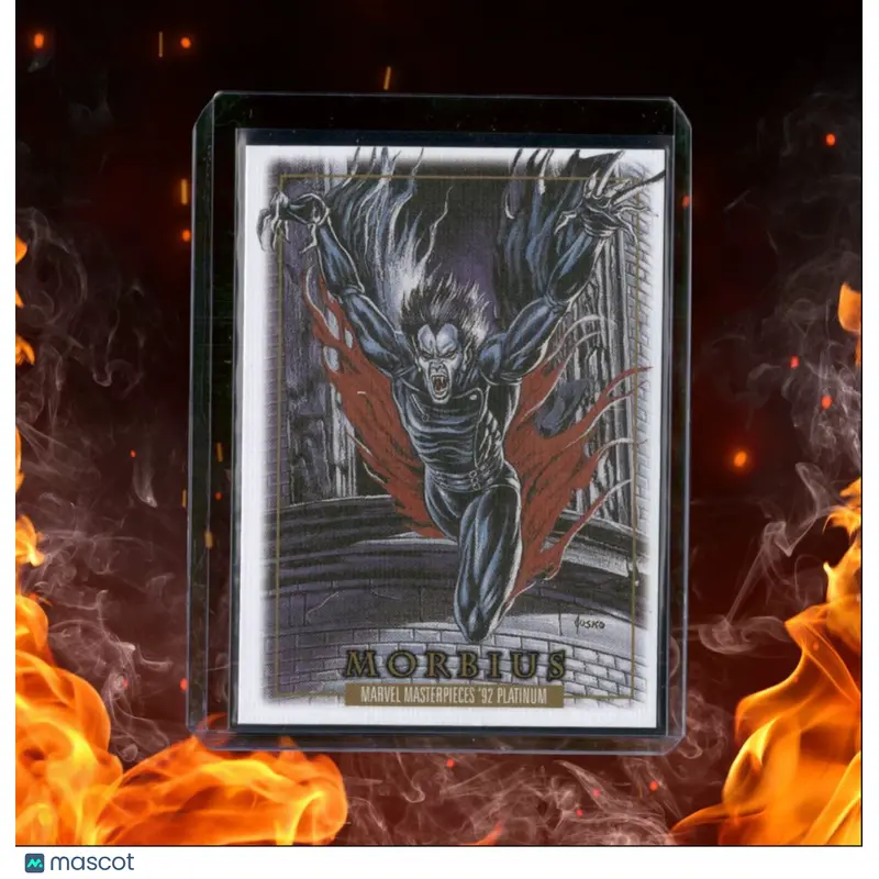2024 Skybox Marvel Masterpieces '92 Platinum Morbius Canvas #60
