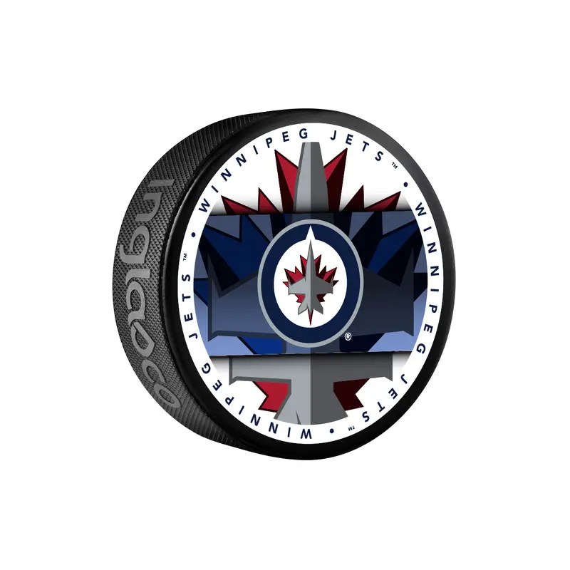NHL Winnipeg Jets Medallion Souvenir Collector Hockey Puck