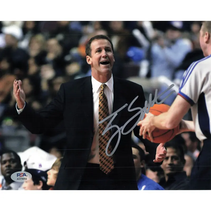 Terry Stotts Signed 8x10 Photo PSA Portland Trail Blazers