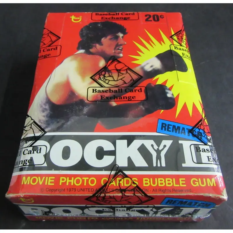 1979 Topps Rocky II Unopened Wax Box (Authenticate)