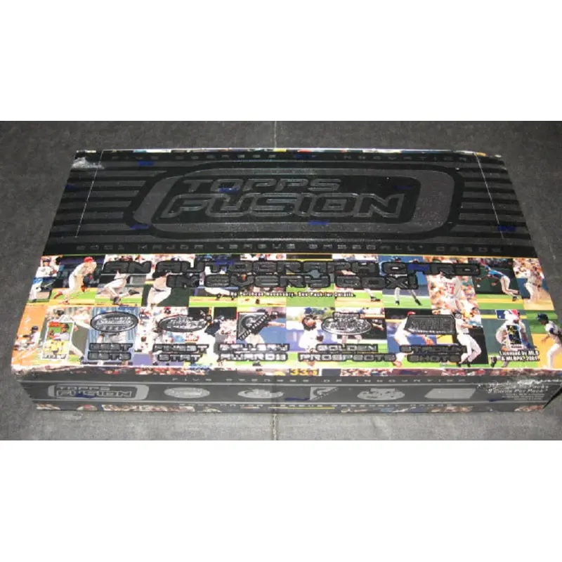 2001 Topps Fusion Baseball Box (Retail)