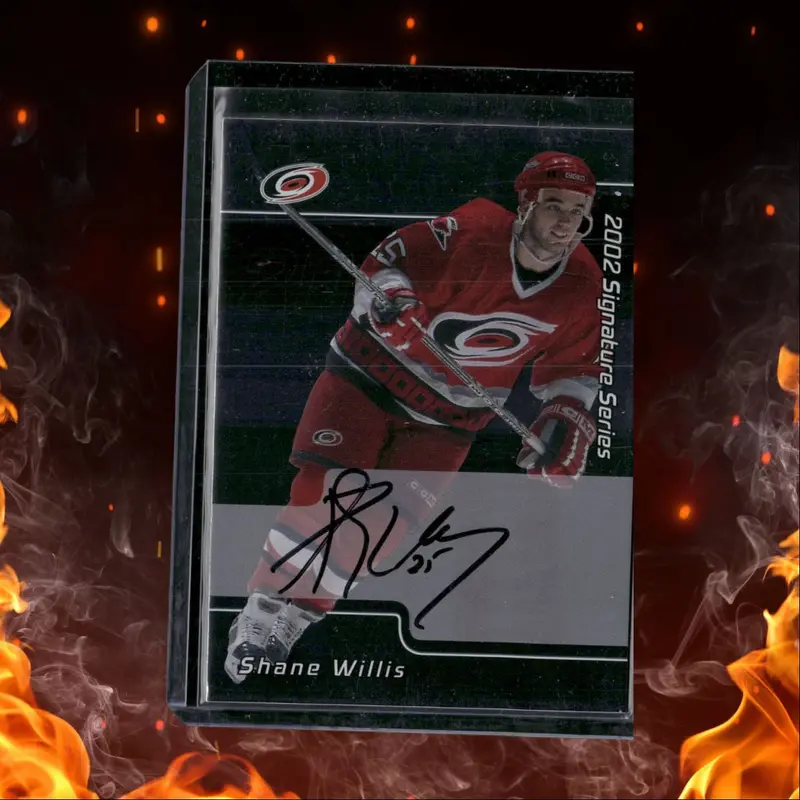 2002-03 Be a Player Signature Series Autograph Shane Willis #6