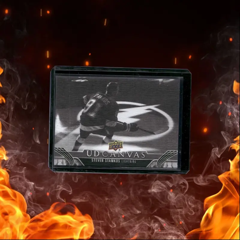 2023-24 Upper Deck Steven Stamkos Black & White UD Canvas SP #C275