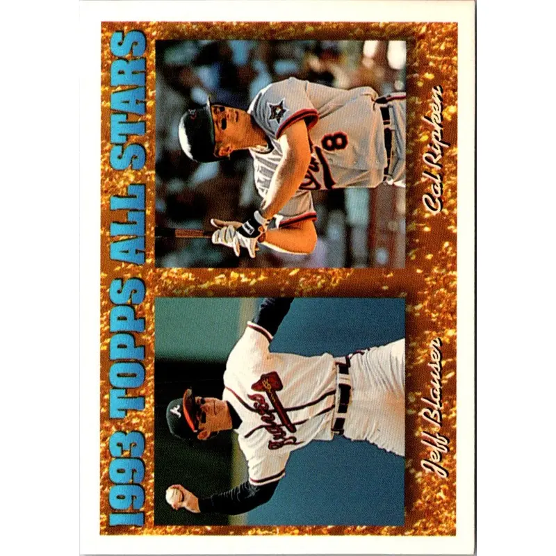1994 Topps Jeff Blauser/Cal Ripken Jr. #387
