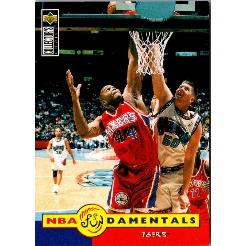 1996 Collector's Choice Italian Derrick Coleman #185