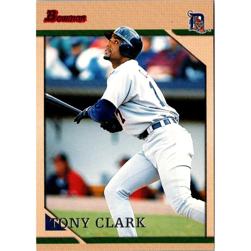 1997 Bowman Chrome Tony Clark #6