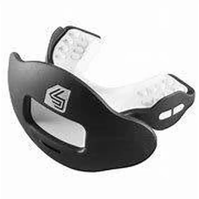 New Shock Doctor Max Air Flow 2.0 Lip Guard Black