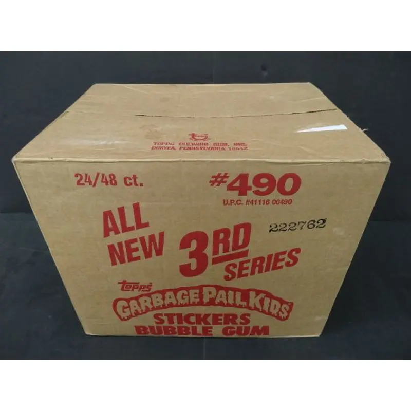 1986 Topps Garbage Pail Kids Series 3 Wax Case (Sealed)
