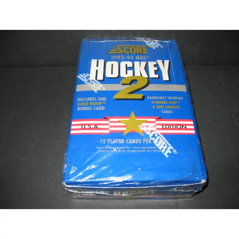 1993/94 Score Hockey Series 2 Box (U.S.)