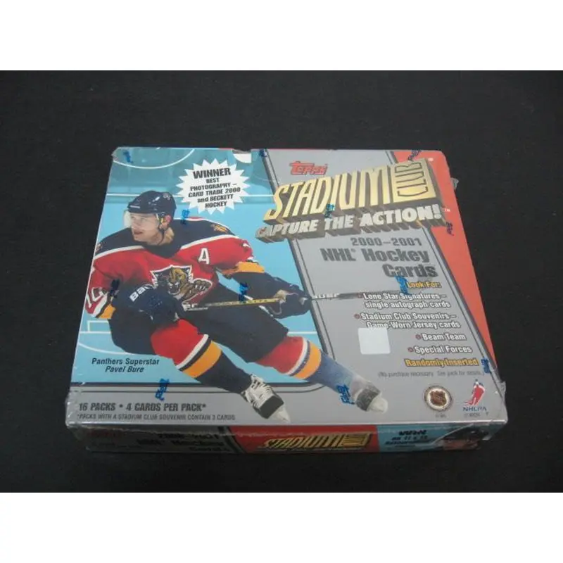 2000/01 Topps Stadium Club Hockey Box (Retail) (16/4)