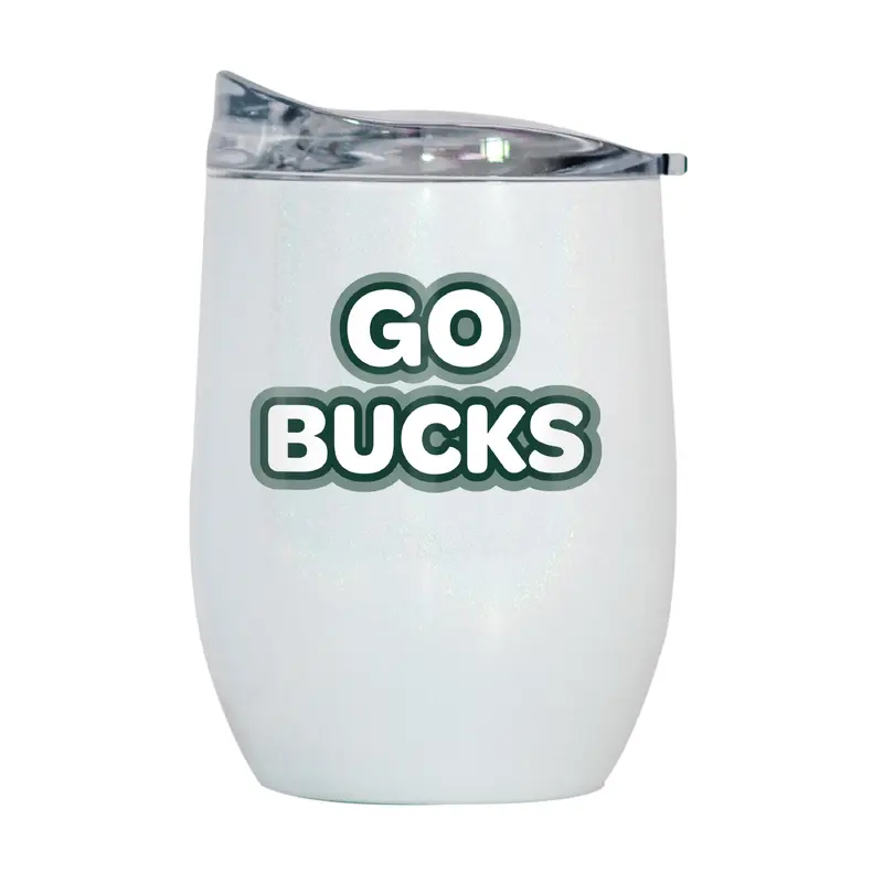 Milwaukee Bucks 16oz Bubble Iridescent Curved Tumbler
